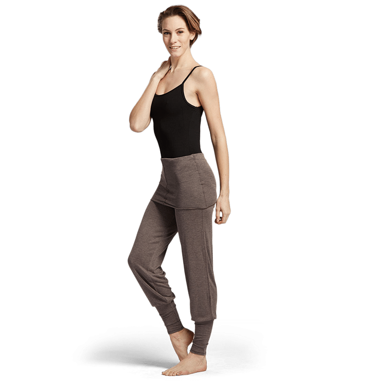 Tempsdanse Ecrin Coconut Tanz Trainingshose Langer Umschlagbund 03