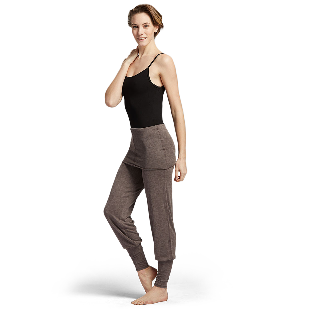 Tempsdanse Ecrin Coconut Tanz Trainingshose Langer Umschlagbund 03