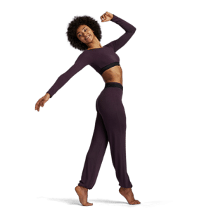 Tempsdanse Gaby Tanz Trainingshose Viskose Violett 01