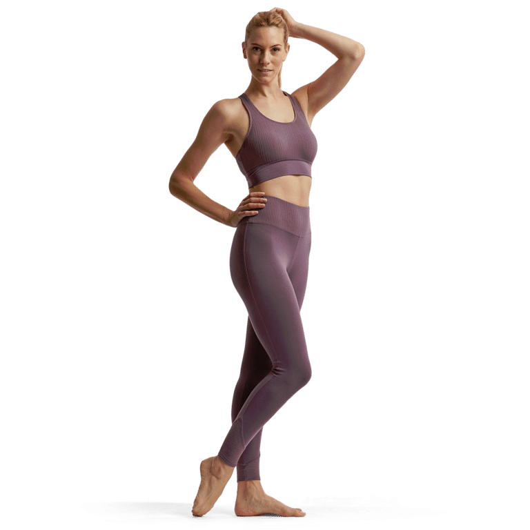 Tempsdanse Rif Praline Leggings Damen Breiter Bund 02