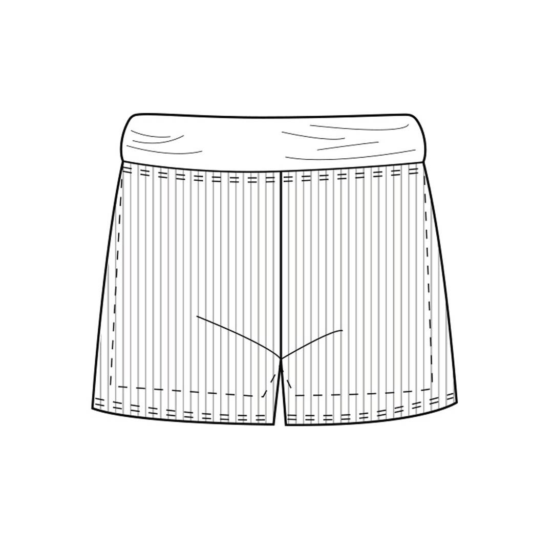 Tempsdanse Rio Tanzshorts Integrierter Slip Schnitt