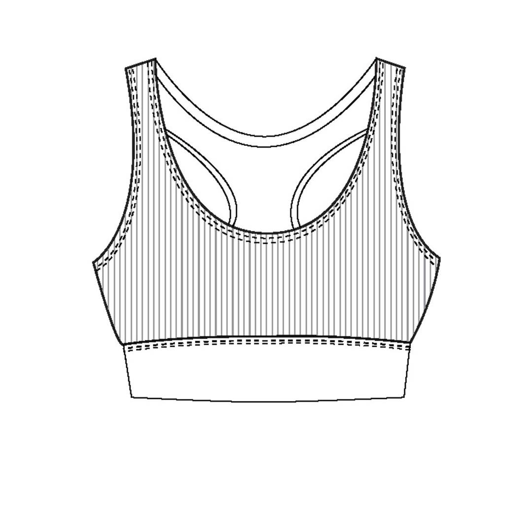 Tempsdanse Risk Bustier Viskose Racerback Schnitt