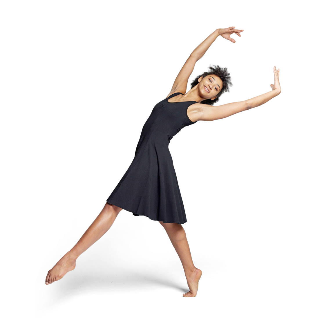 Tempsdanse Veritable Black Tanzkleid Mit Trägern Schwarz 03