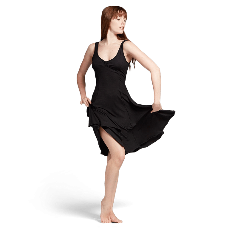 Tempsdanse Veritable Black Tanzkleid Mit Trägern Schwarz 06