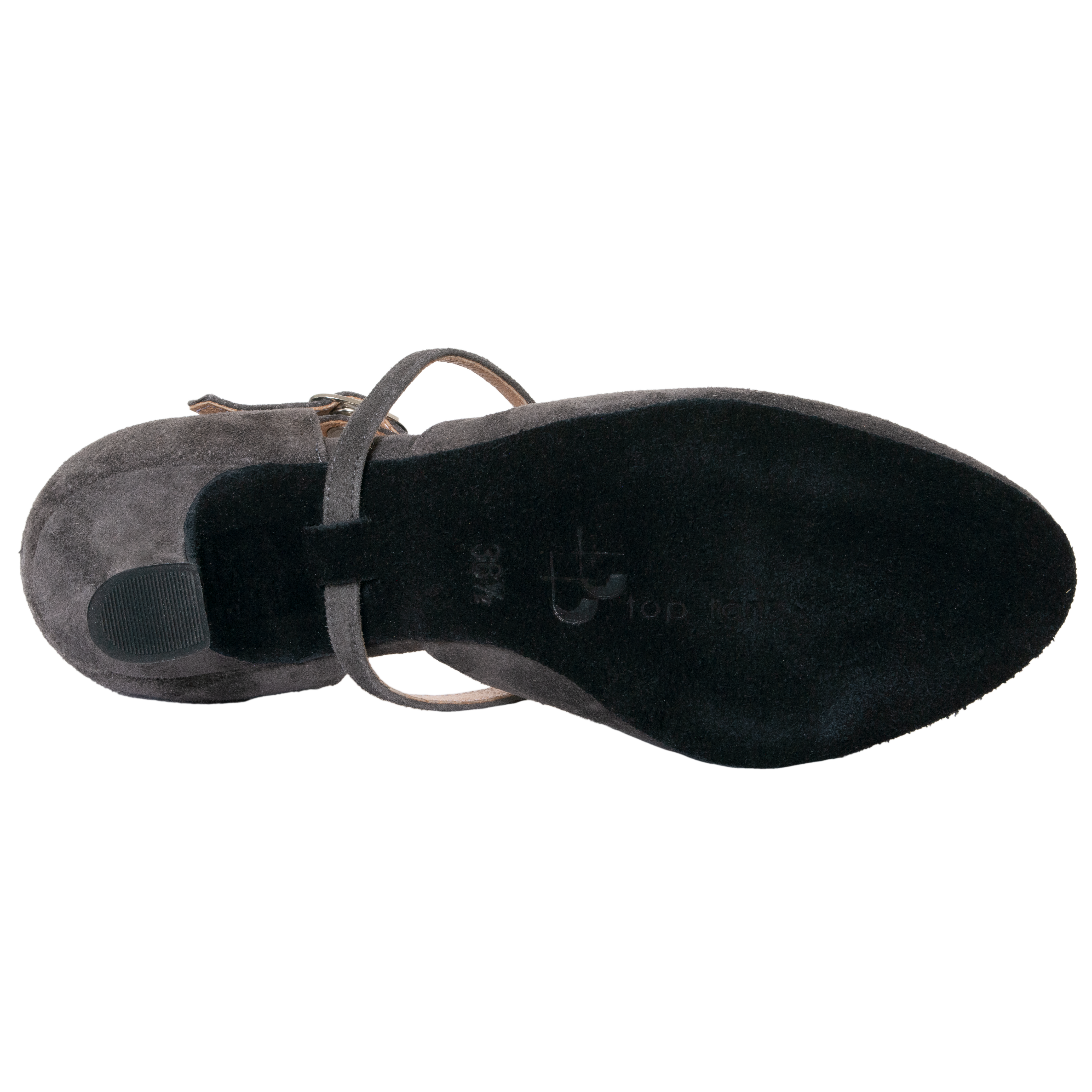 Toptanz Madonna 3950 Tanzschuh Vorne Geschlossen Grau&amp;nbsp;07