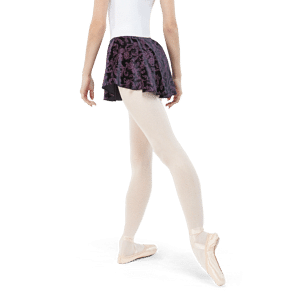 Wear Moi Balance Black Purple Ballettrock Blumenmuster 02