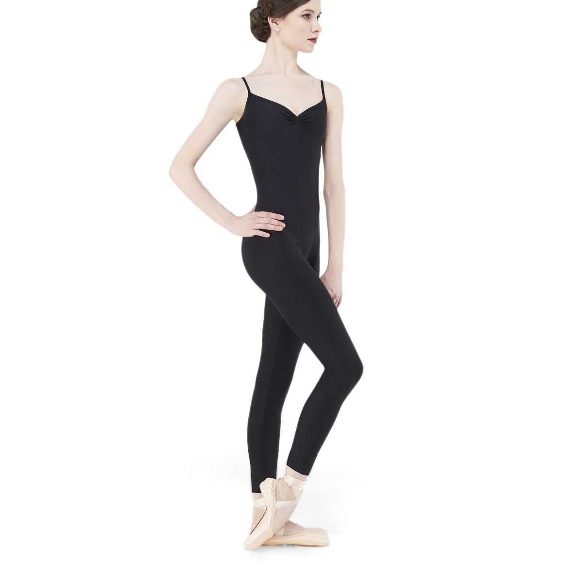 Wear Moi Kassy Black Ballett Ganzanzug Damen Mikrofaser Schwarz 01