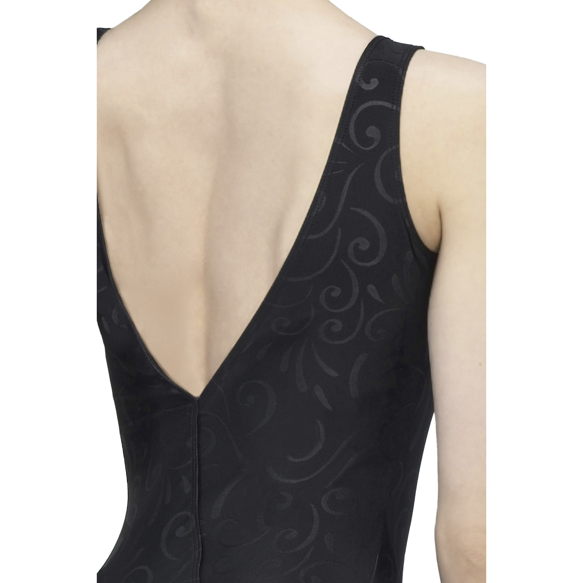 Wear Moi Valaya Black Tanzbody Mit Bein Schwarz 03
