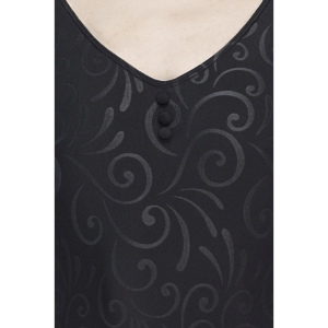 Wear Moi Valaya Black Tanzbody Mit Bein Schwarz 05