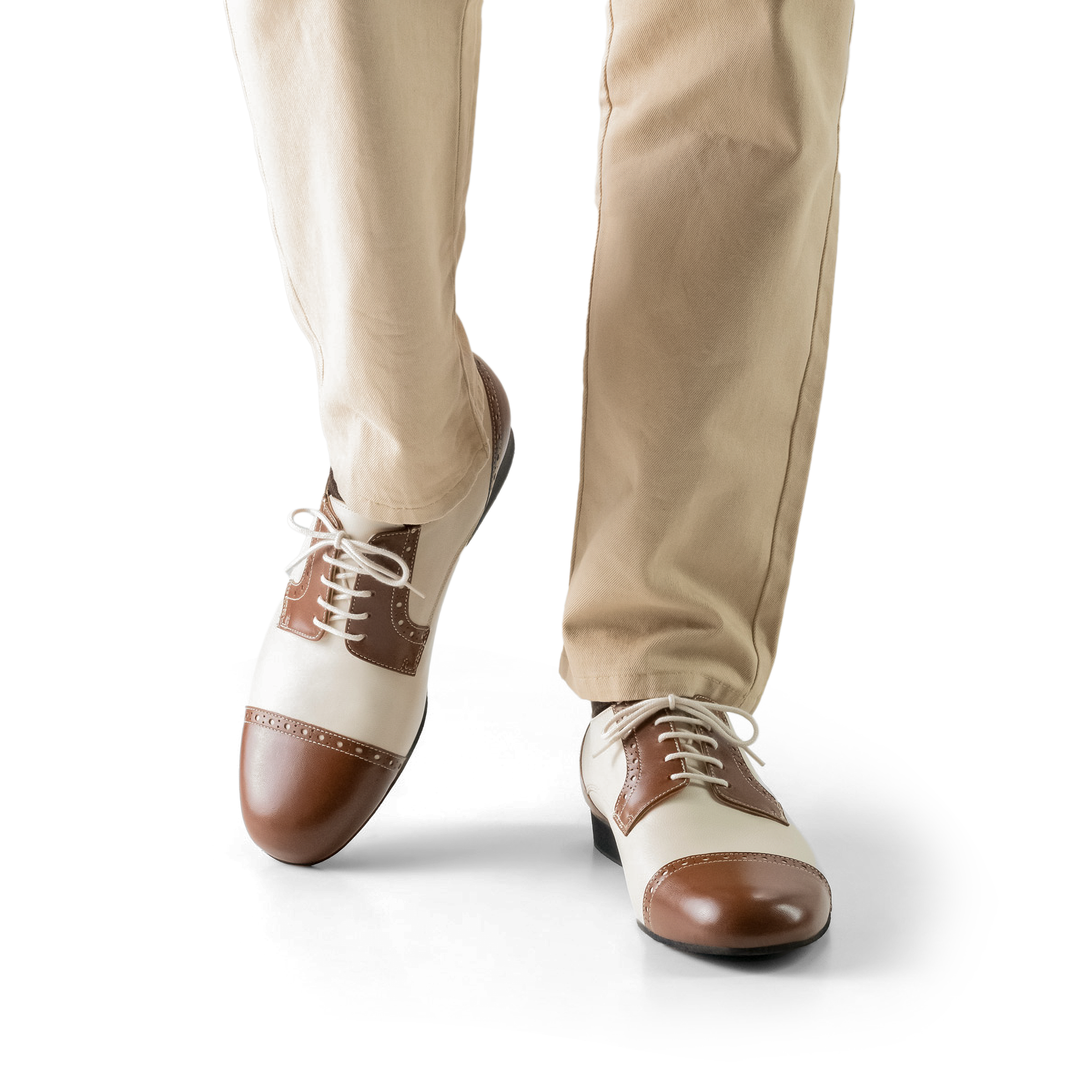 Werner Kern Bergamo 28051 Kaduna Crème Herren Tanzschuh 2 Farbig Braun Beige&amp;nbsp;03