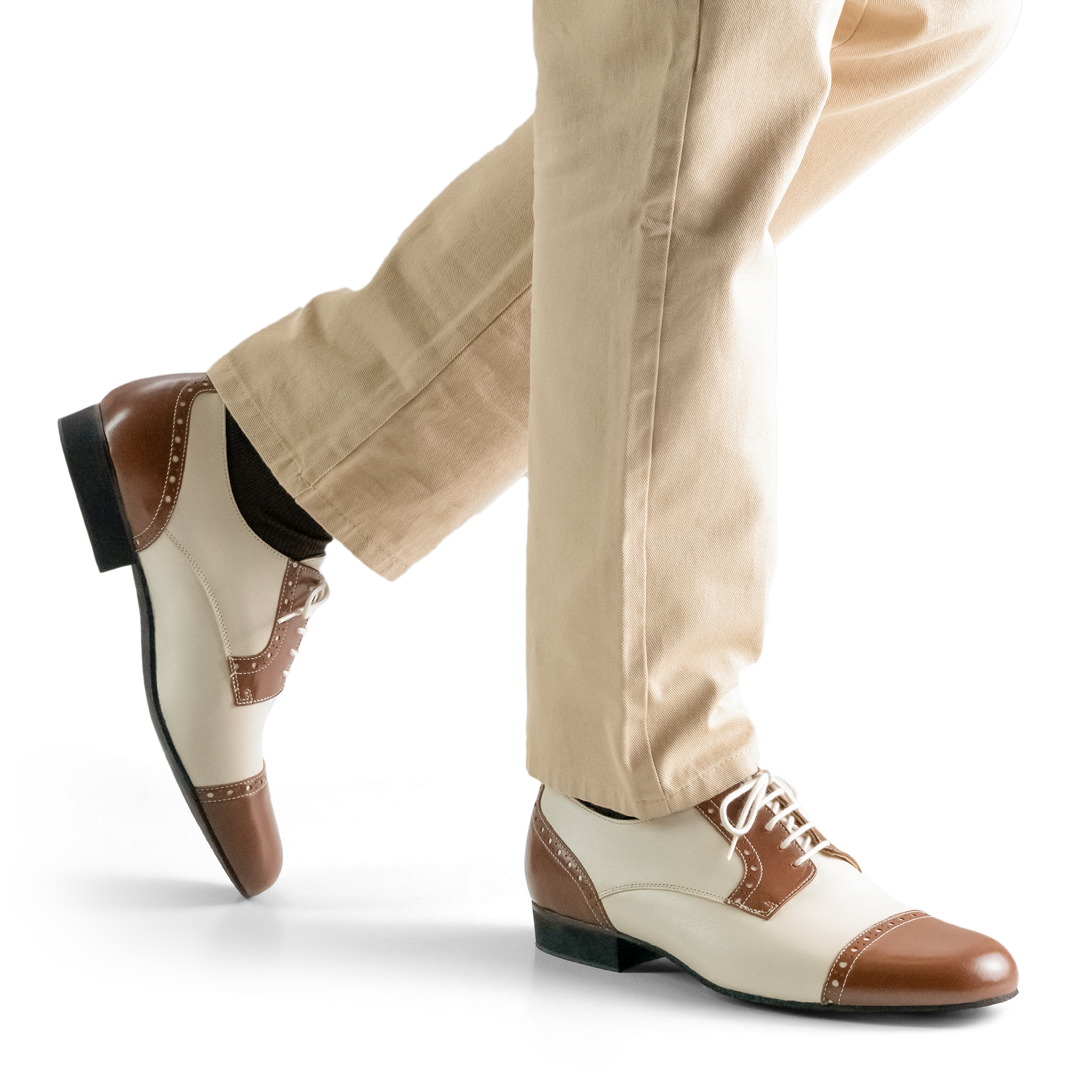 Werner Kern Bergamo 28051 Kaduna Crème Herren Tanzschuh 2 Farbig Braun Beige&amp;nbsp;04