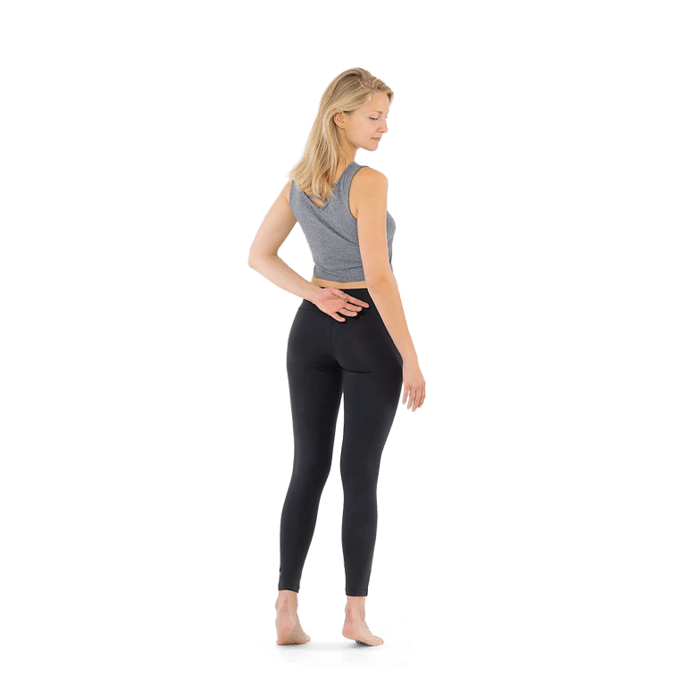 Yoiqi High Soft Black Leggings High Waist Schwarz 02