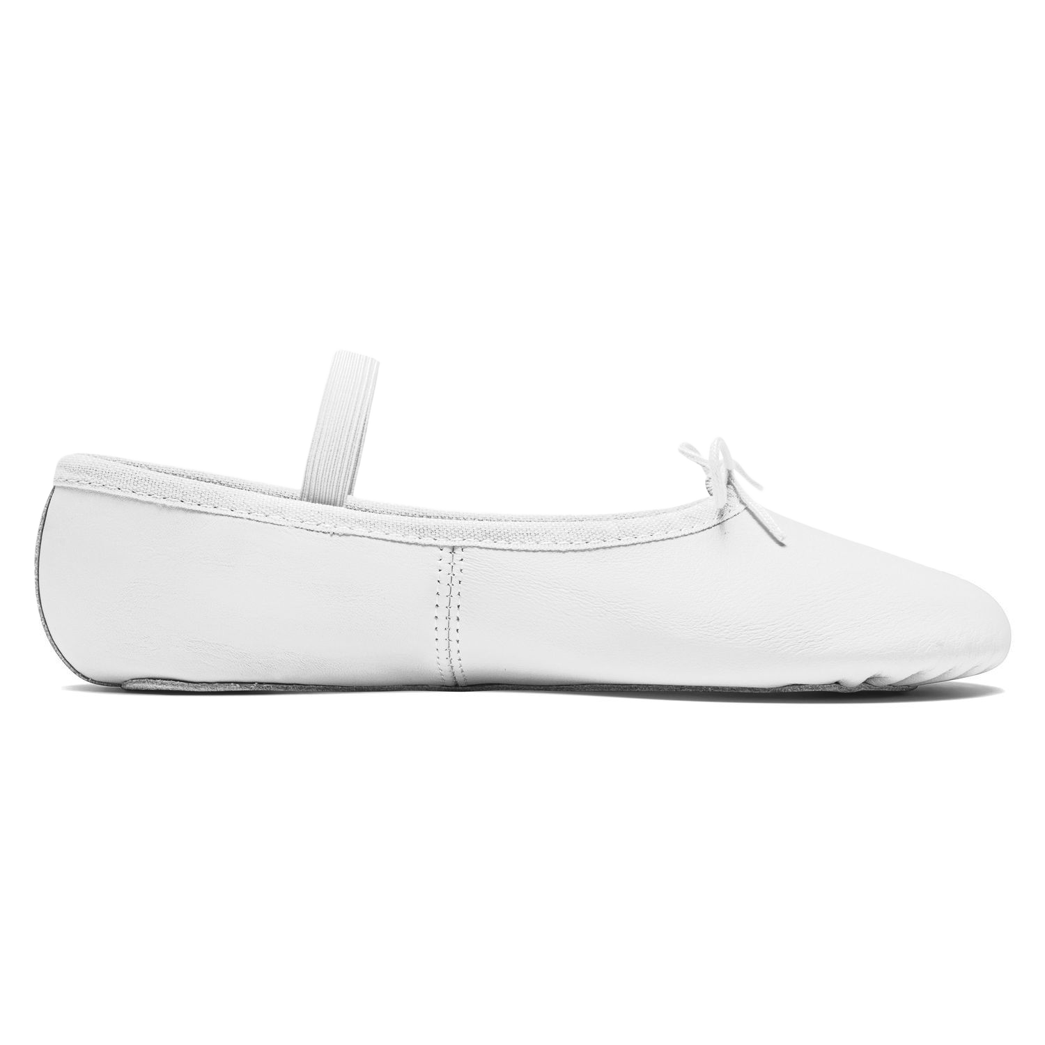 Rumpf 1001 White Weiße Ballettschläppchen Aus Leder&amp;nbsp;01