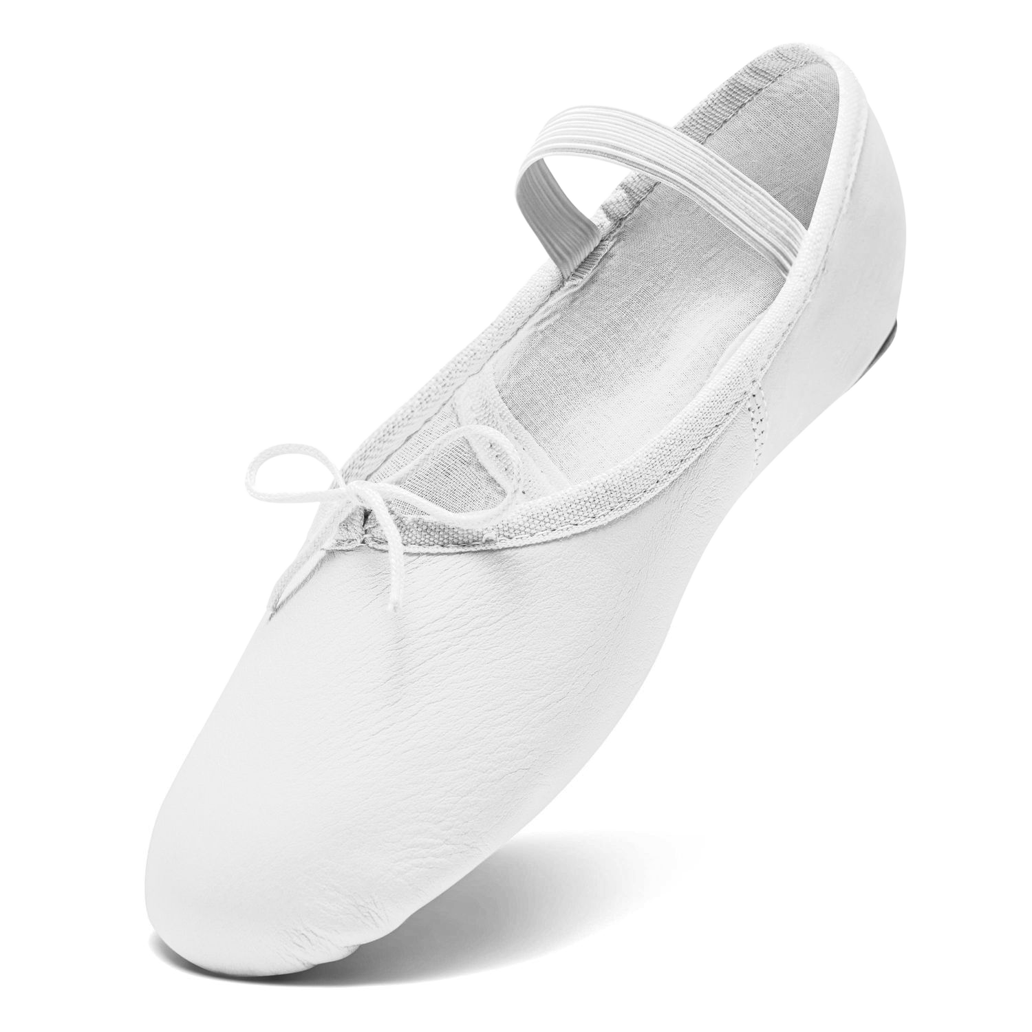 Rumpf 1001 White Weiße Ballettschläppchen Aus Leder&amp;nbsp;02