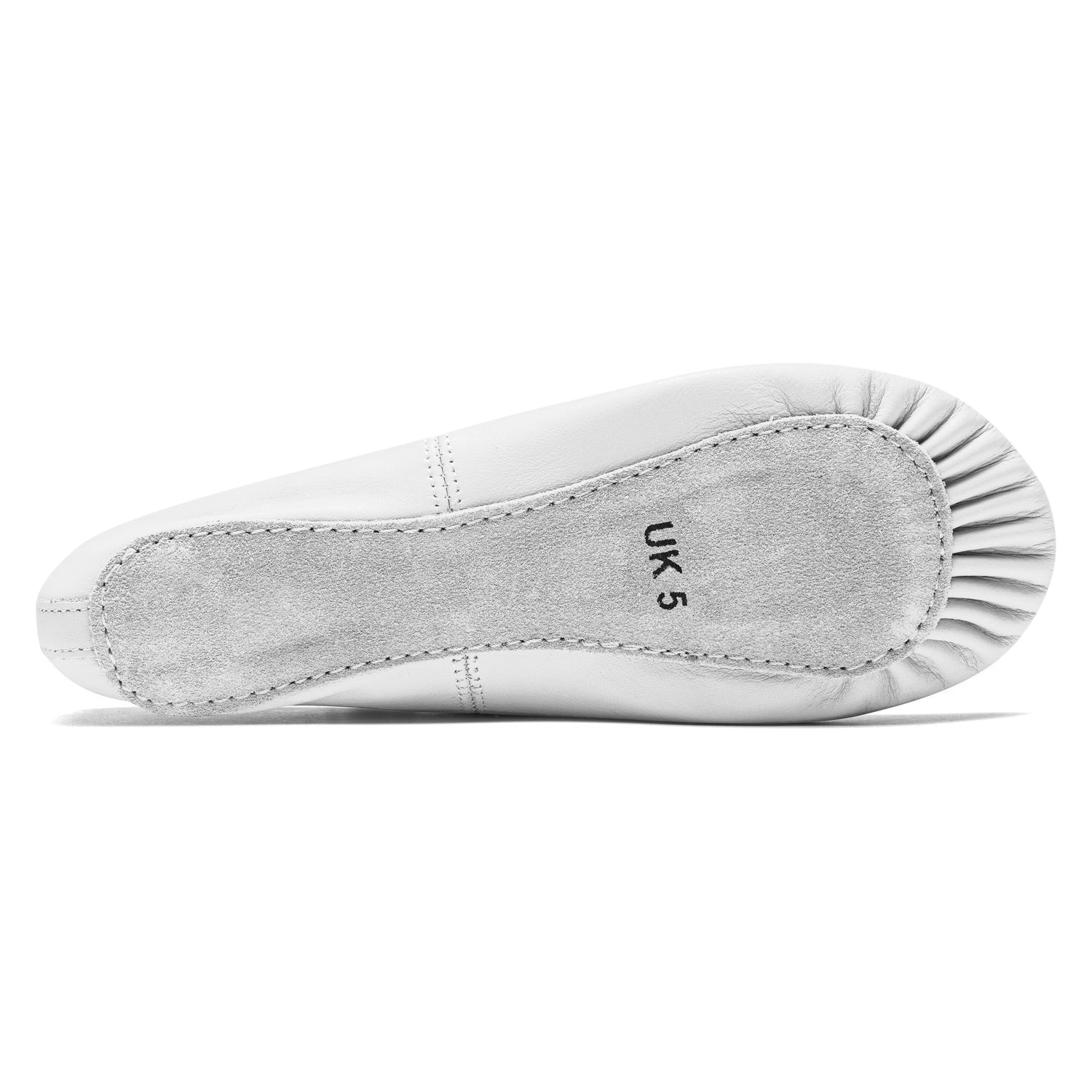 Rumpf 1001 White Weiße Ballettschläppchen Aus Leder&amp;nbsp;05