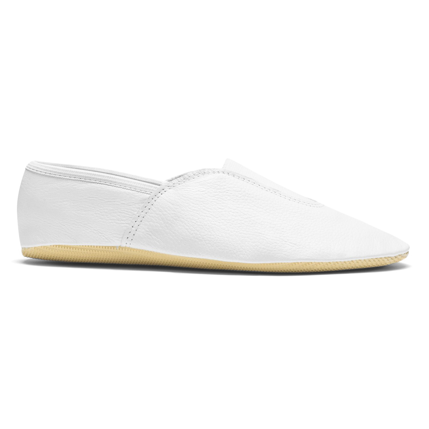 Rumpf 1040 White Leder Gymnastikschuh Weiß&amp;nbsp;01