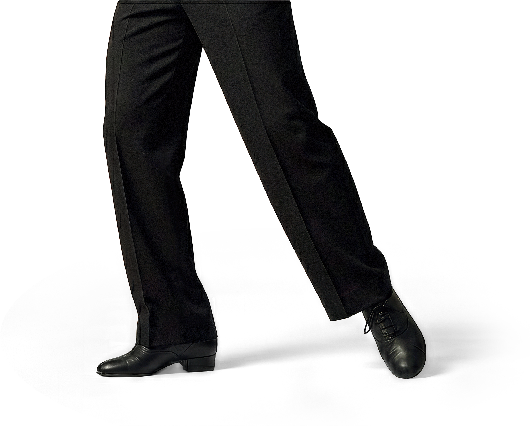 Rumpf Assisi Ru5804 Schwarz Herren Tanzhose Mit Bundfalten Und Seitentaschen 99643 03