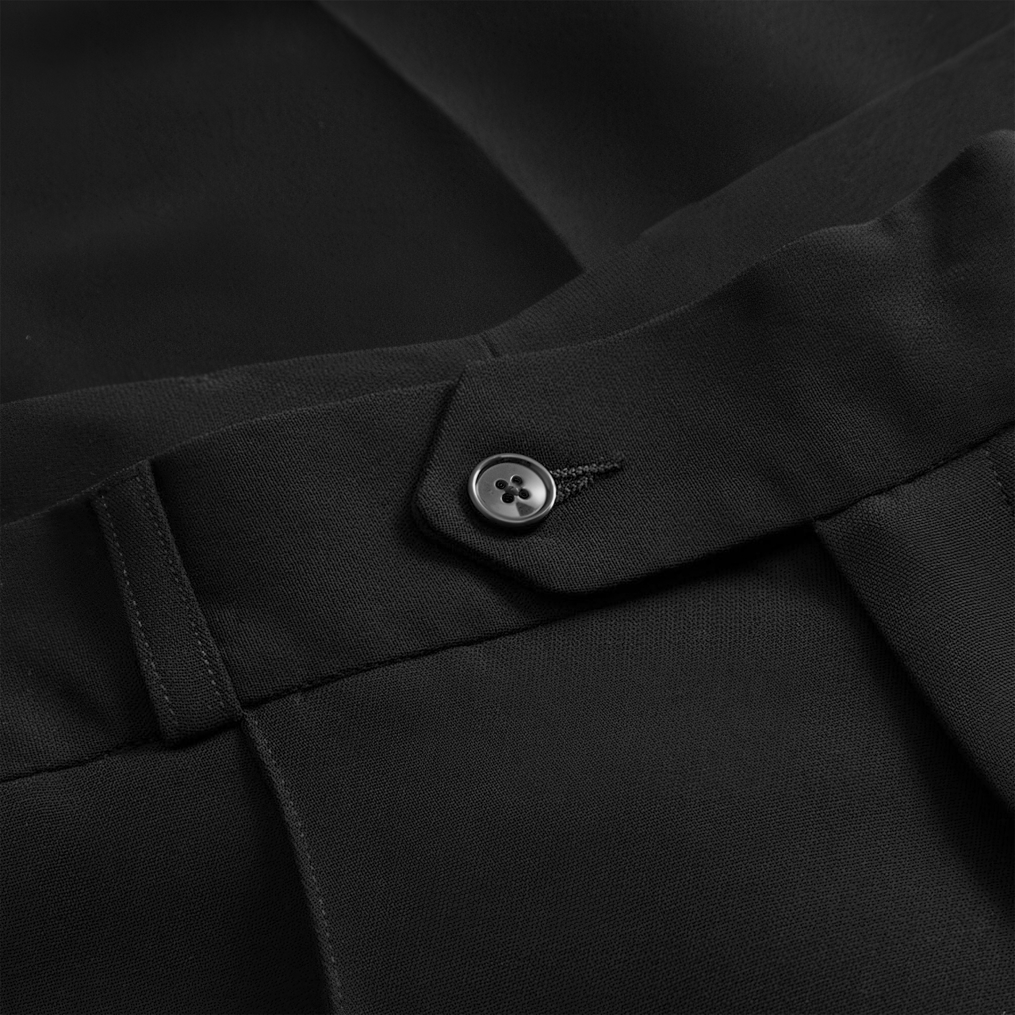 Rumpf Assisi Ru5804 Schwarz Herren Tanzhose Mit Bundfalten Und Seitentaschen 99643 07