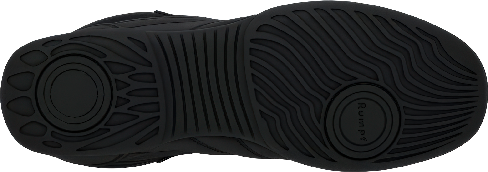 Rumpf Discofox 1630 Schwarz Tanzsneaker Aus Leder Mit Durchgehender Flex Sohle 121680 06
