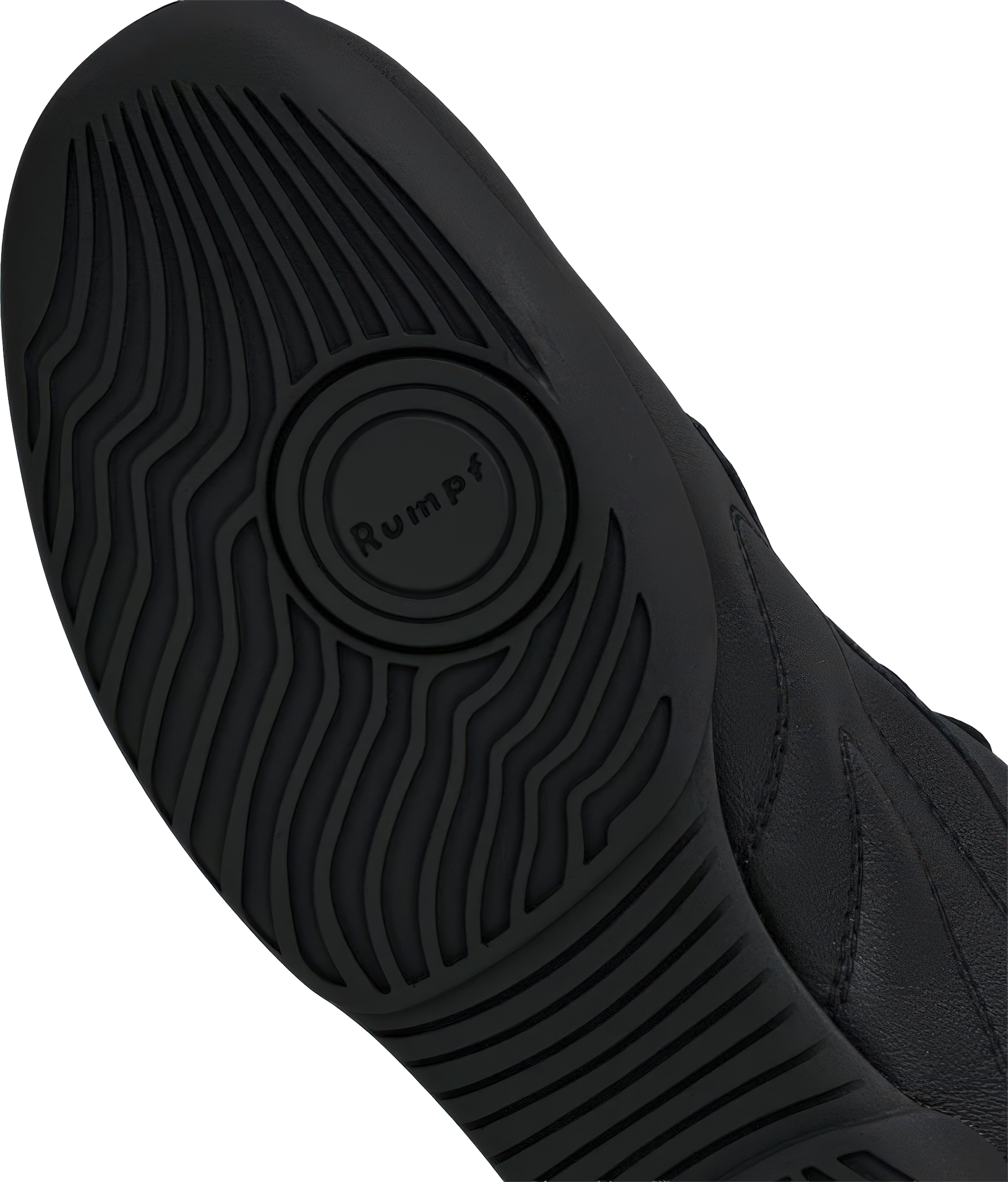 Rumpf Discofox 1630 Schwarz Tanzsneaker Aus Leder Mit Durchgehender Flex Sohle 121680 07