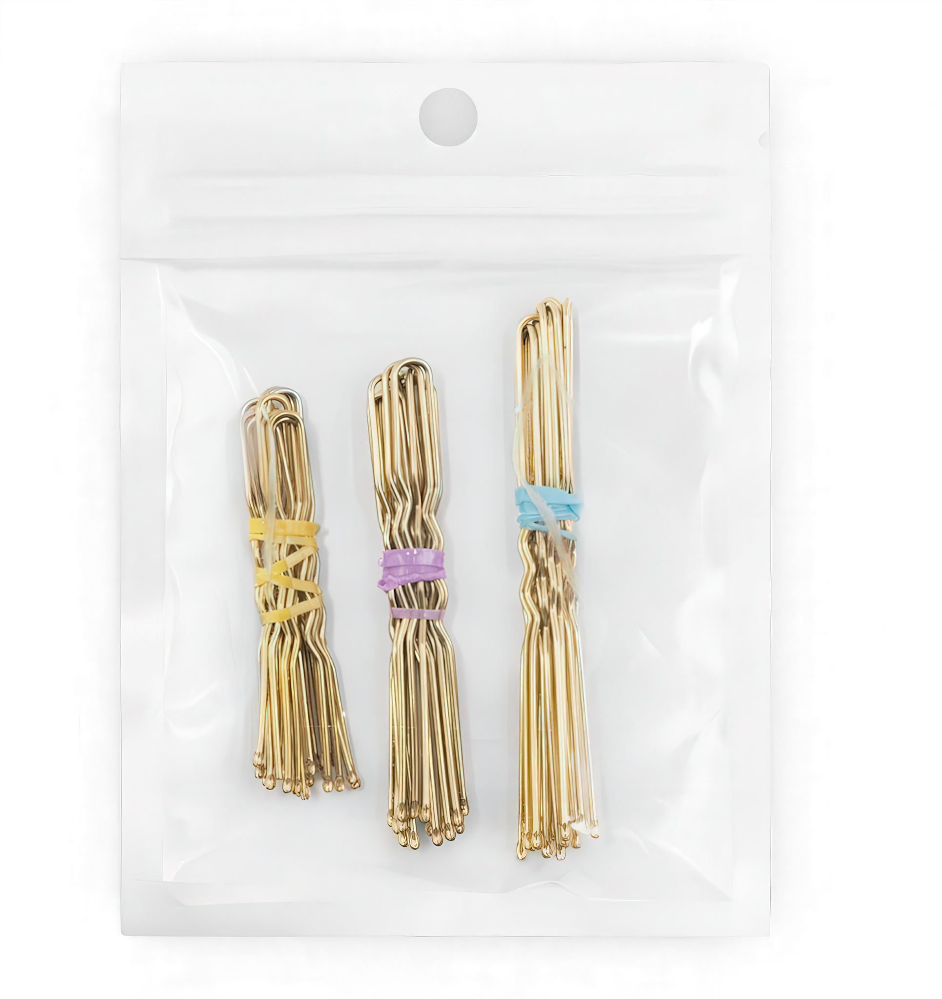 Rumpf Haarnadel Set Ru8008 Gold Fuer Helles Haar Je 10 Stueck In 3 Groessen 106325 01