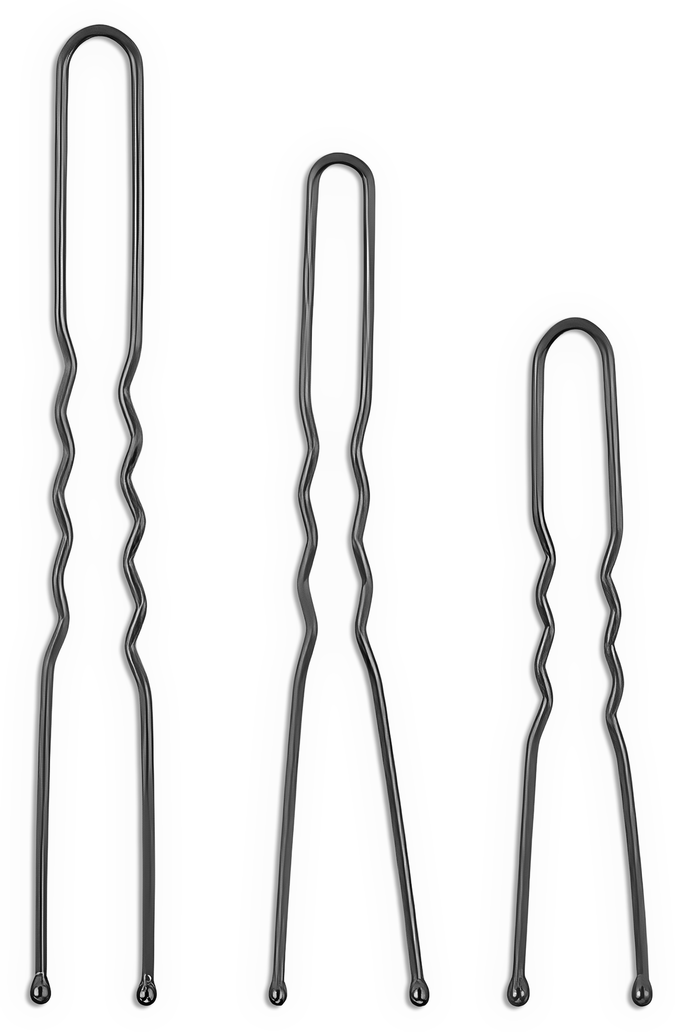 Rumpf Haarnadel Set Ru8008 Schwarz Fuer Dunkles Haar Je 10 Stueck In 3 Groessen 94472 02