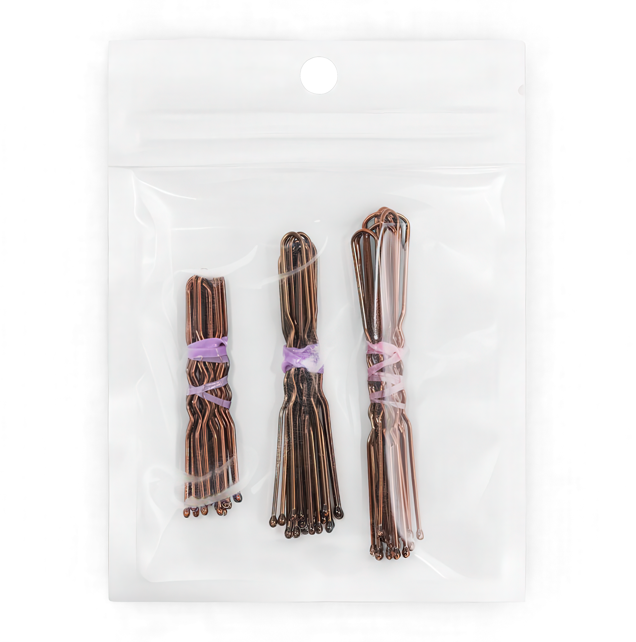 Rumpf Haarnadel Set Ru8008 Tan Fuer Braunes Haar Je 10 Stueck In 3 Groessen 106323 01