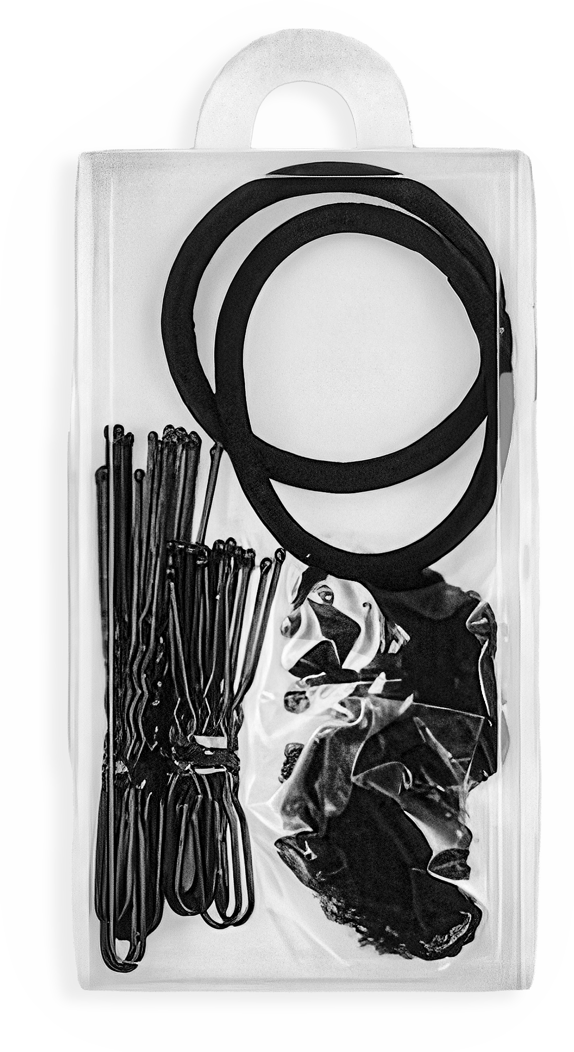 Rumpf Hair Styling Set Ru8009 Schwarz Starter Kit Fuer Die Ballettfrisur Dunkles Haar 94474 02