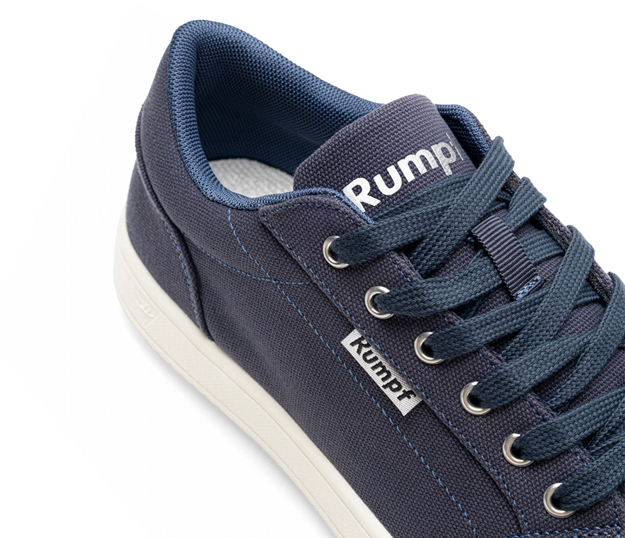Rumpf Leo 1534 Indigoblau Leinen Dance Sneaker Mit Ganzer Sohle 119746 06