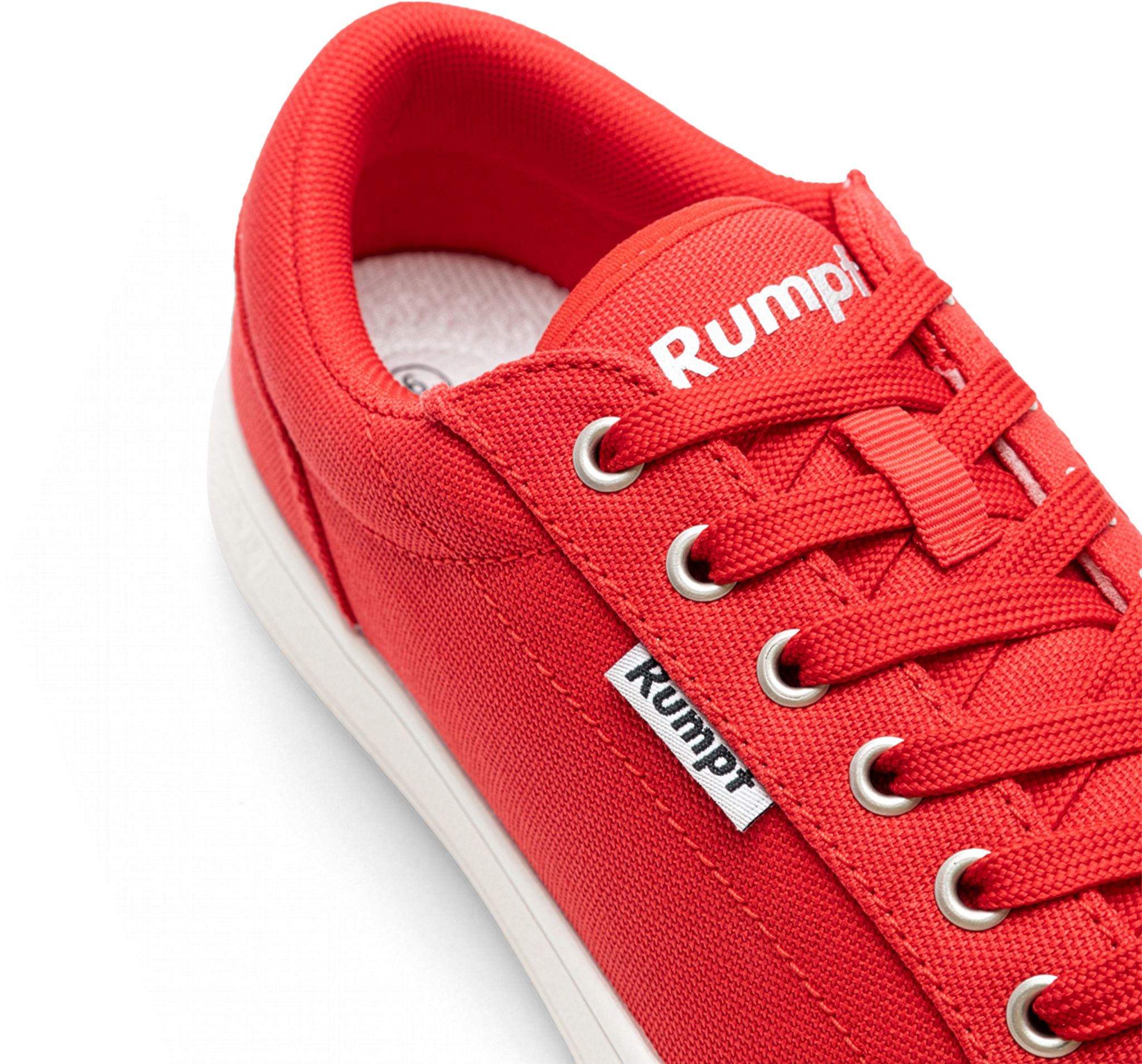 Rumpf Leo 1534 Rot Leinen Tanzsneaker Mit Durchgehender Sohle 119710 06