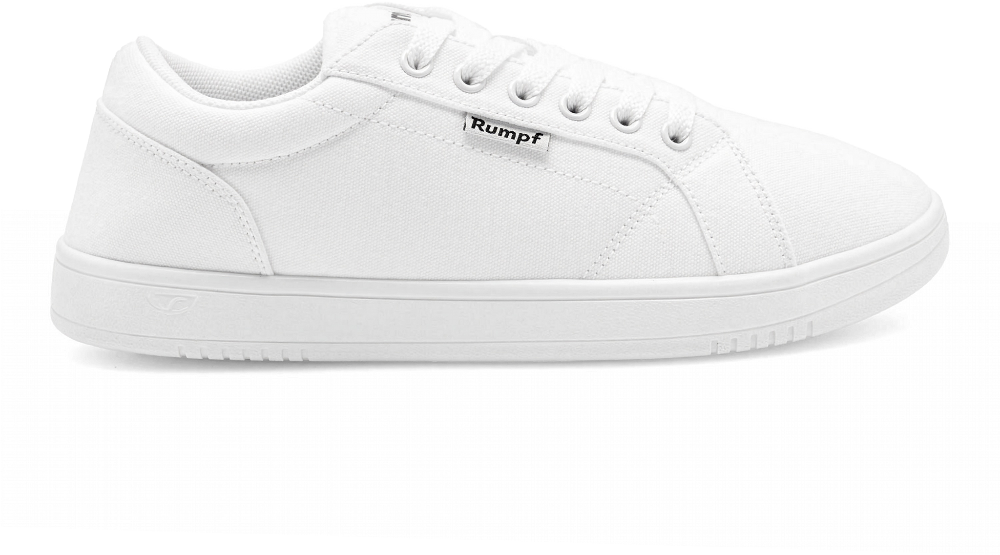 Rumpf Leo 1534 Weiss Tanzsneaker Aus Canvas Ganze Sohle 108571 01