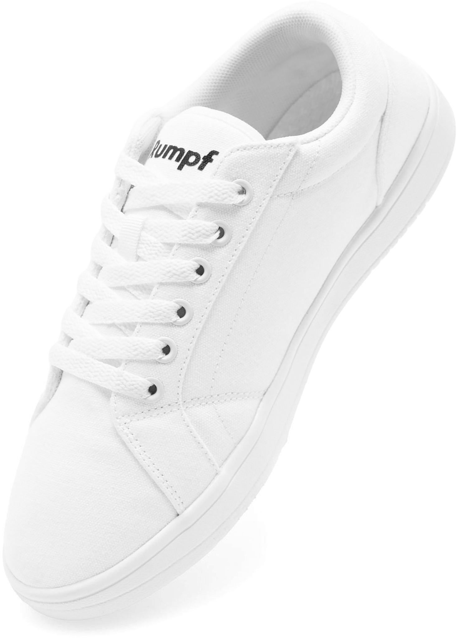 Rumpf Leo 1534 Weiss Tanzsneaker Aus Canvas Ganze Sohle 108571 04