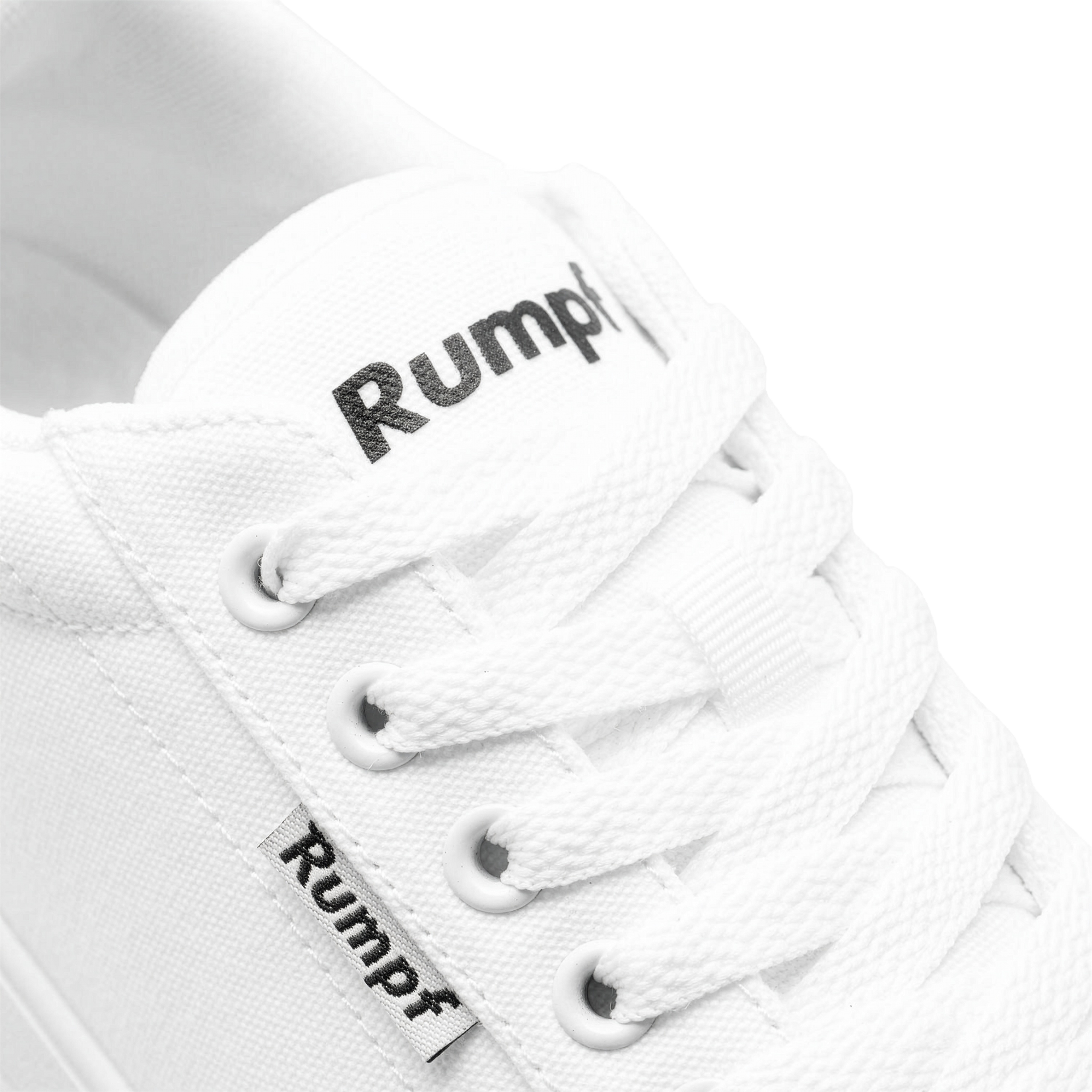 Rumpf Leo 1534 Weiss Tanzsneaker Aus Canvas Ganze Sohle 108571 06