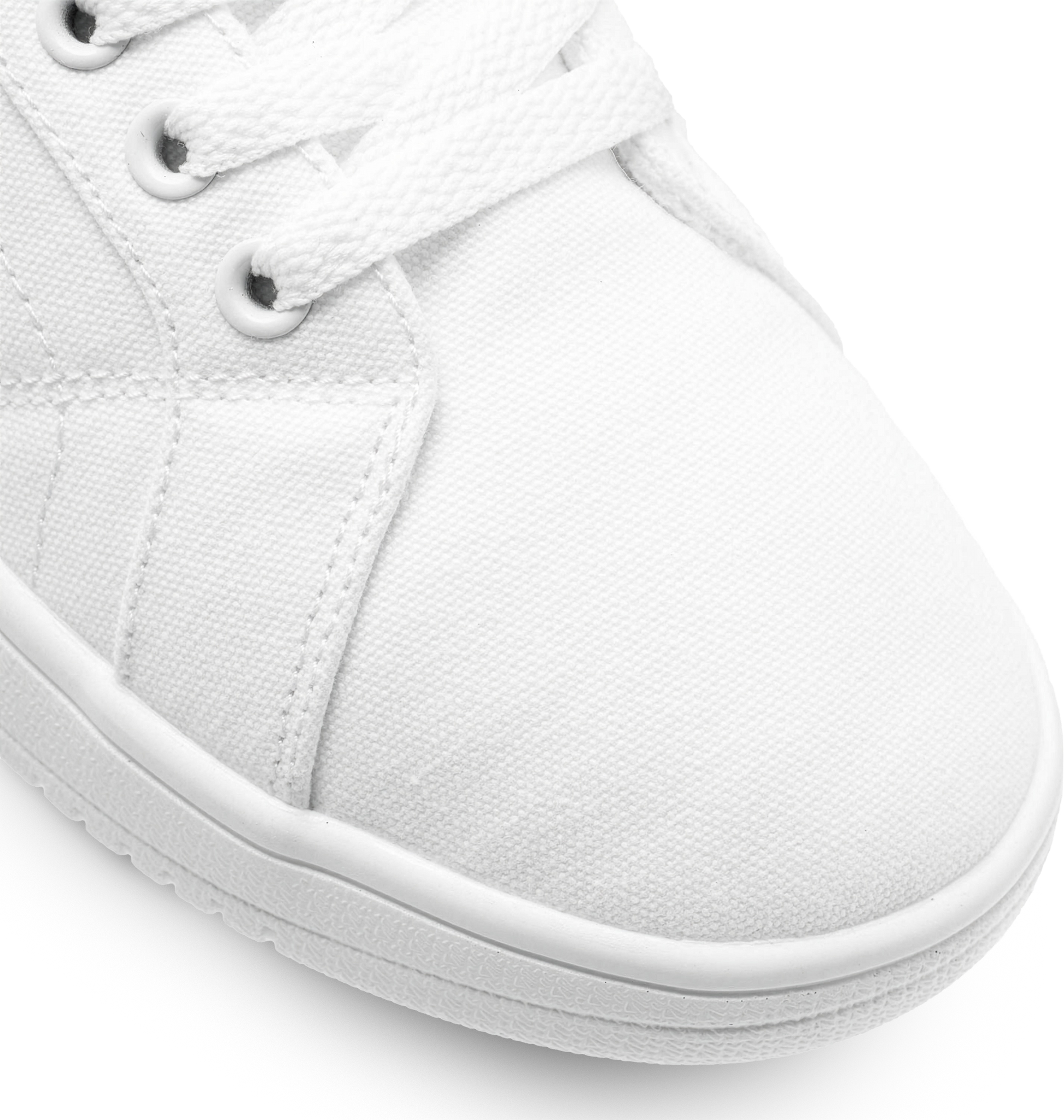 Rumpf Leo 1534 Weiss Tanzsneaker Aus Canvas Ganze Sohle 108571 07