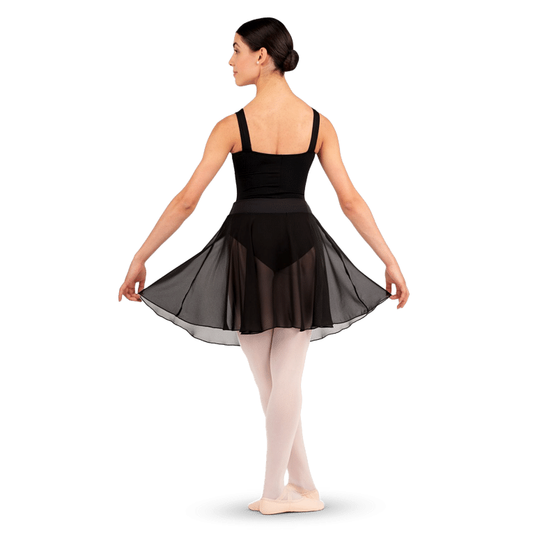 Rumpf R3051 Black Langer Ballettrock Mit Bund Schwarz 02