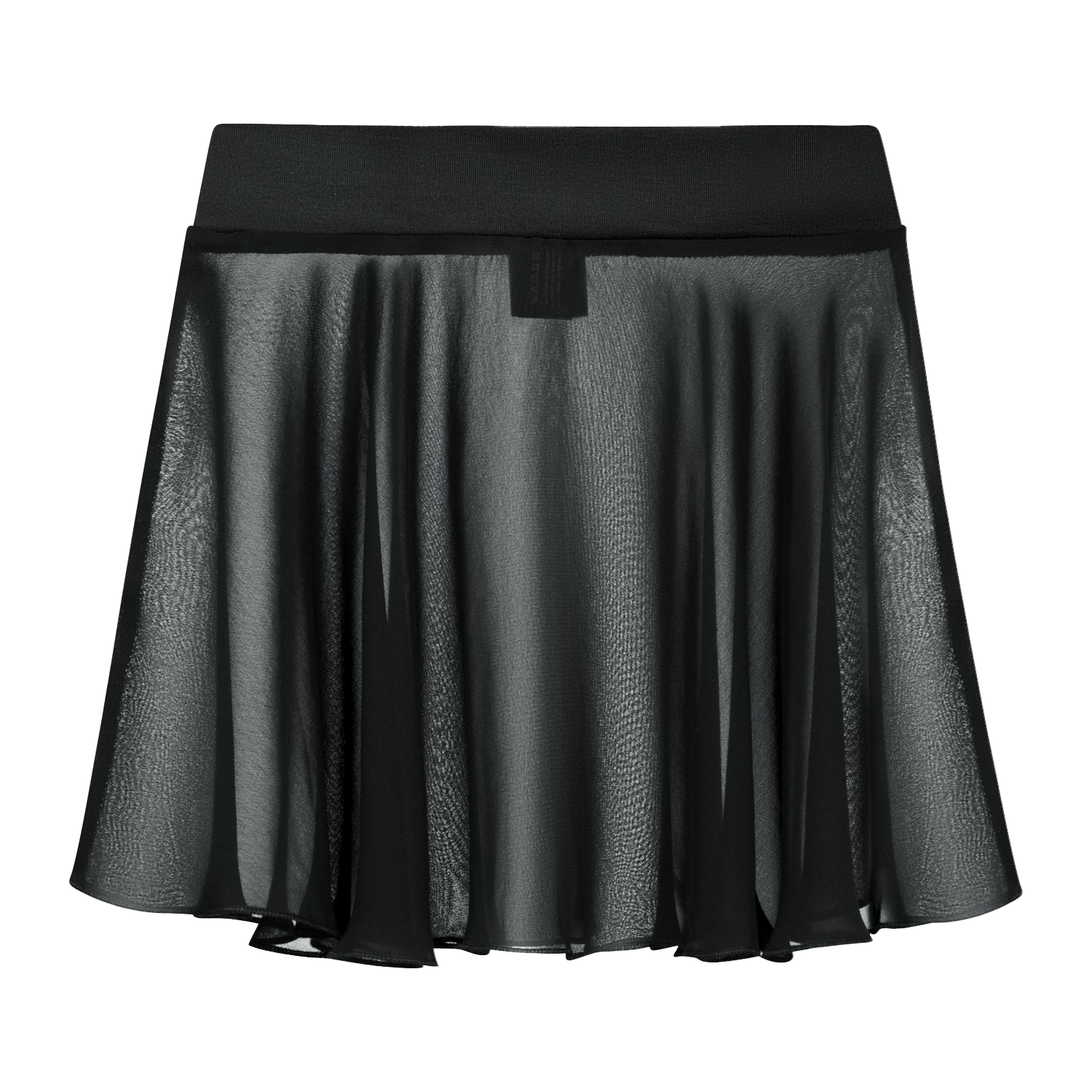 Rumpf R3051 Black Langer Ballettrock Mit Bund Schwarz 04