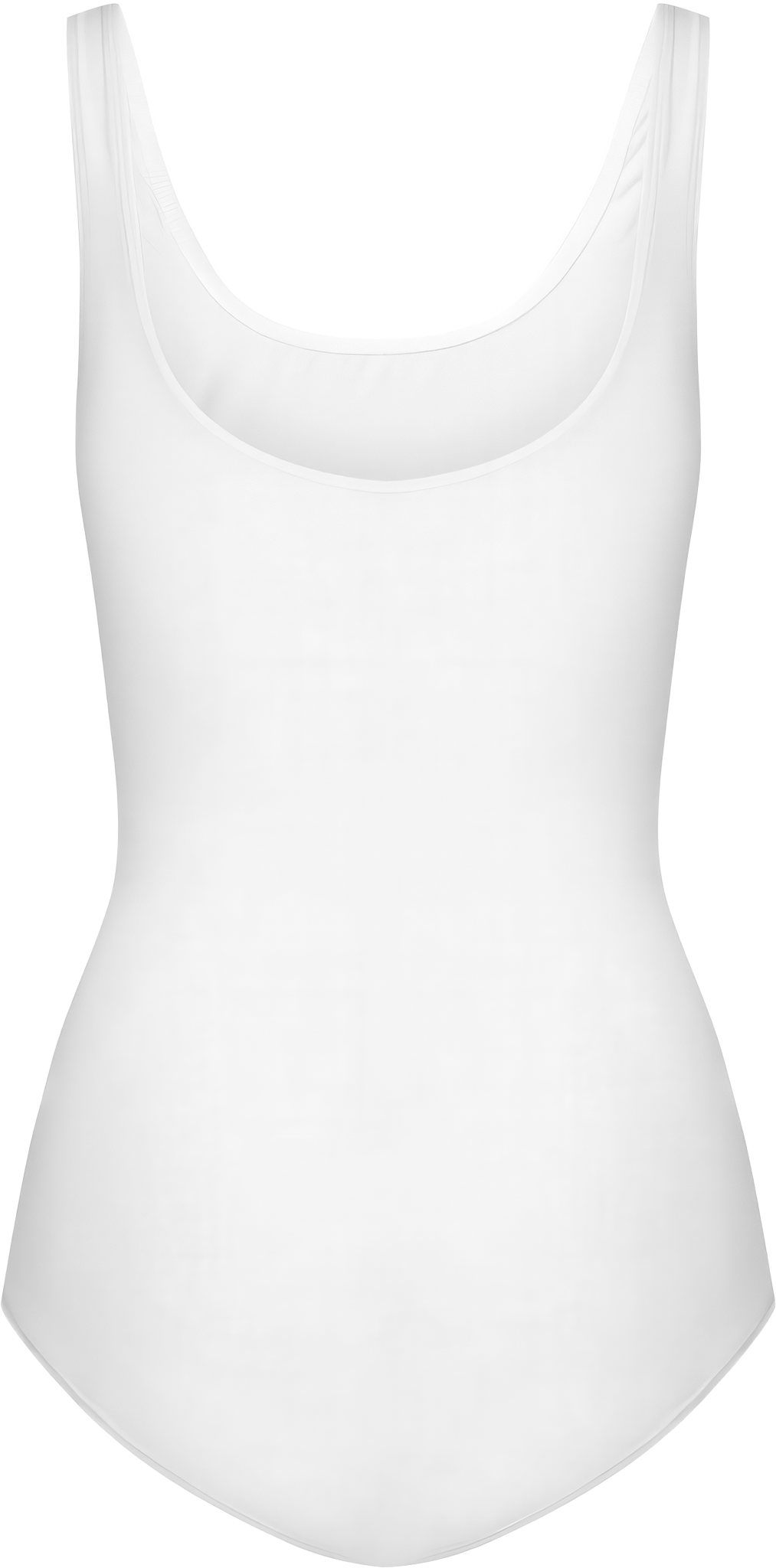 Rumpf R3101 Weiss Damen Ballettanzug Mit Breiten Traegern 116578 05