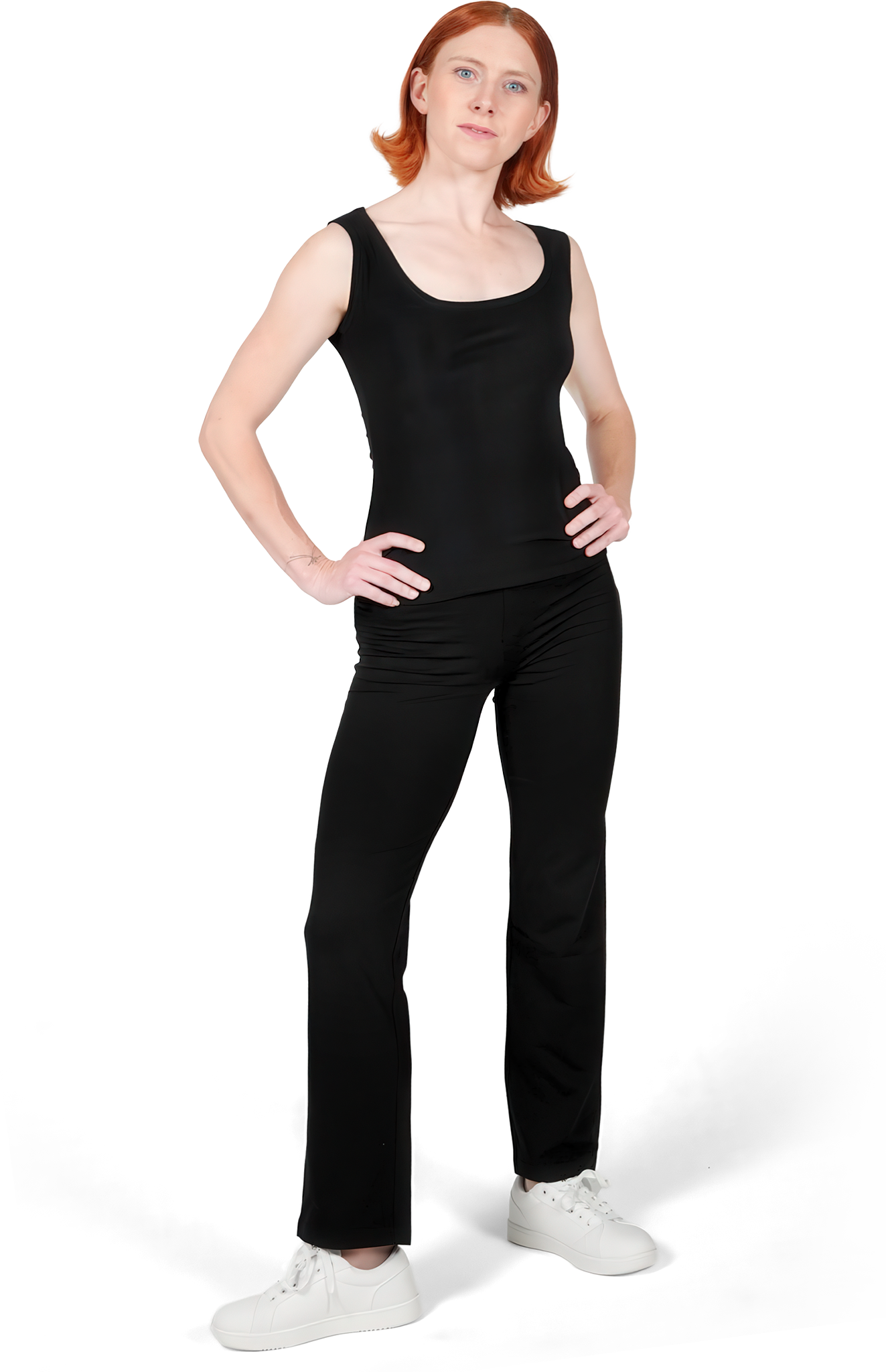 Rumpf R4016 Schwarz Jazzhose Fuer Damen Baumwolle 56661 01