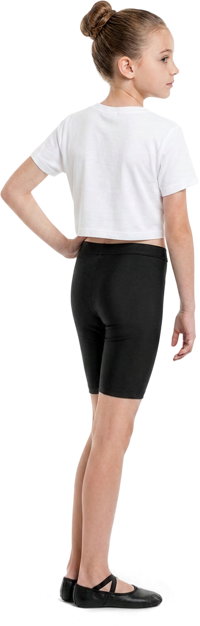 Sheddo 220c Black Laengere Baumwoll Tanzhorts Fuer Kinder Schwarz 12955 02