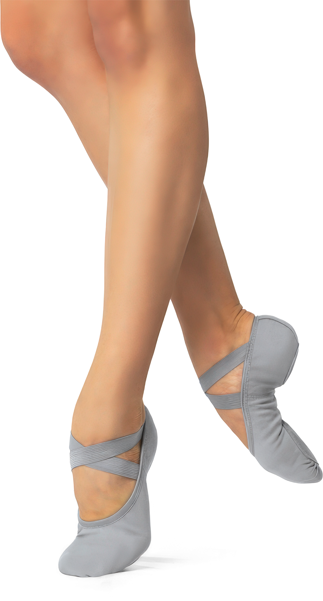 So Danca So Danca Sd16 Light Grey Leinen Ballettschlaeppchen Mit Geteilter Sohle Hellgrau 99683 01