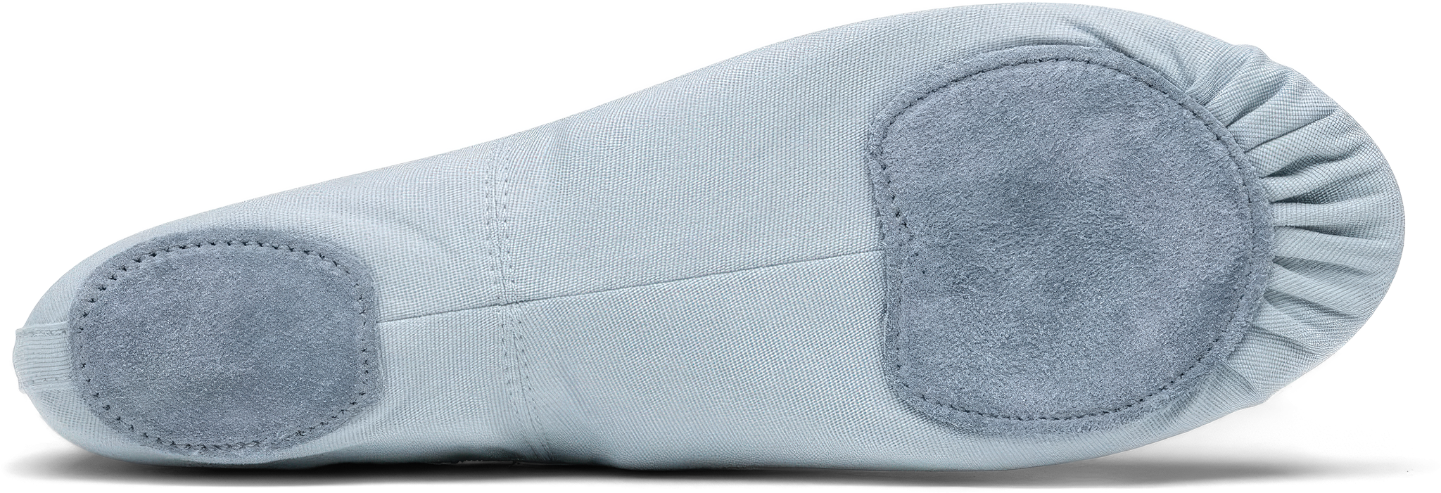So Danca So Danca Sd16 Light Grey Leinen Ballettschlaeppchen Mit Geteilter Sohle Hellgrau 99683 05