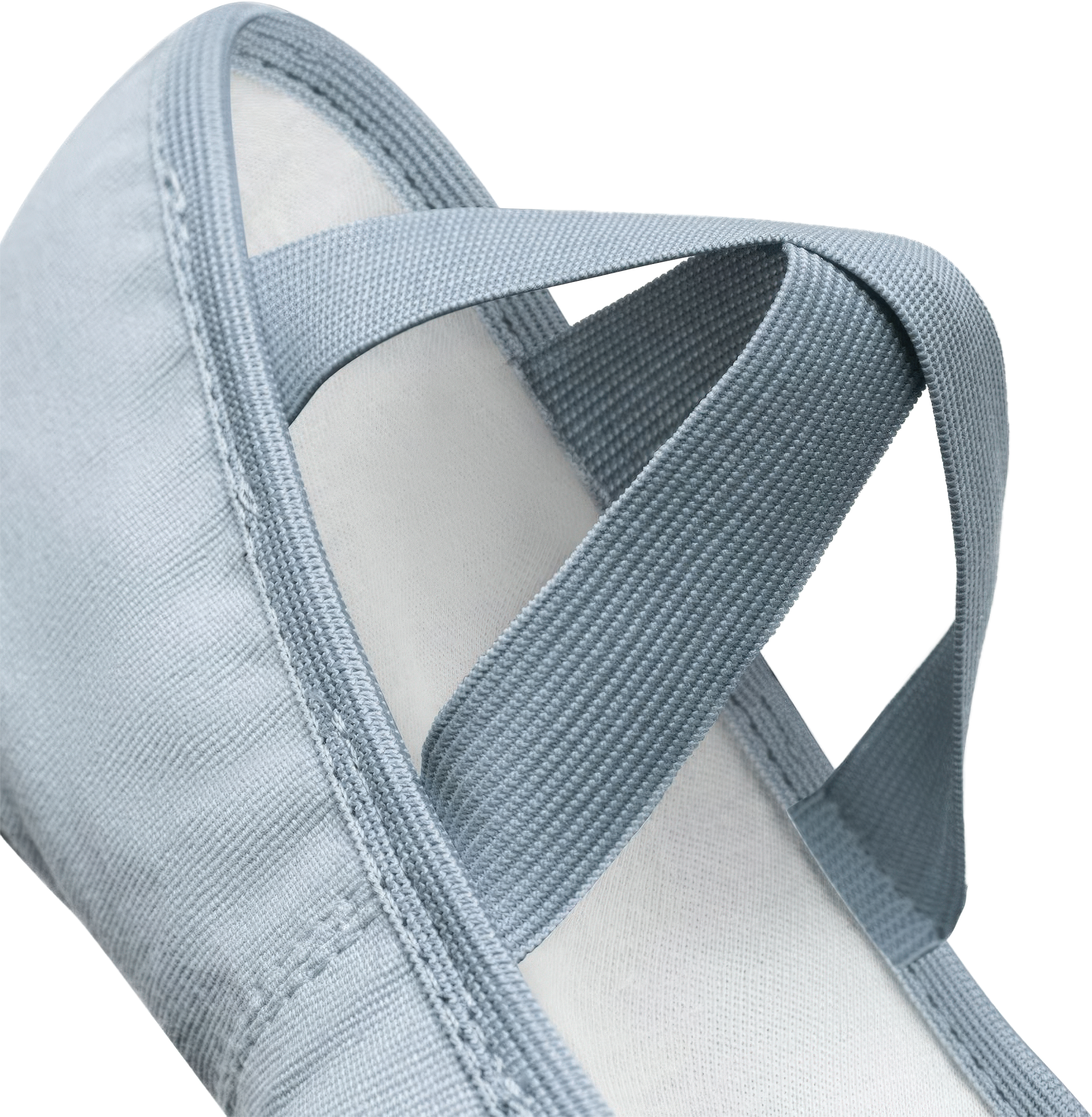 So Danca So Danca Sd16 Light Grey Leinen Ballettschlaeppchen Mit Geteilter Sohle Hellgrau 99683 06