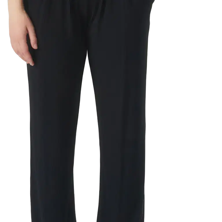 Tempsdanse Allan Noir Damen Tanzhose Mit Bundfalten Schwarz 04