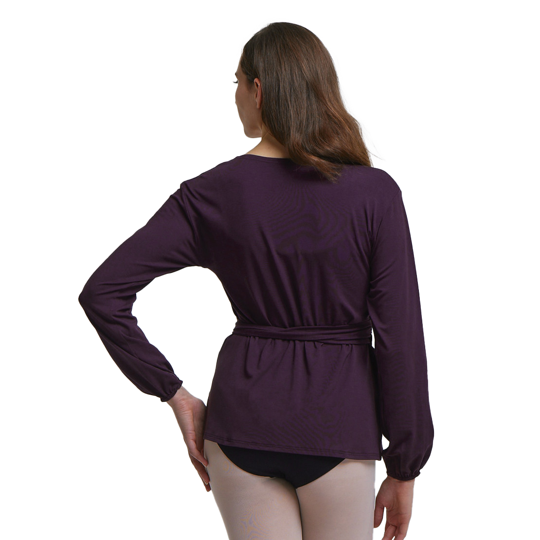 Tempsdanse Avani Fig Lila Wickelcardigan Aus Viskose 02