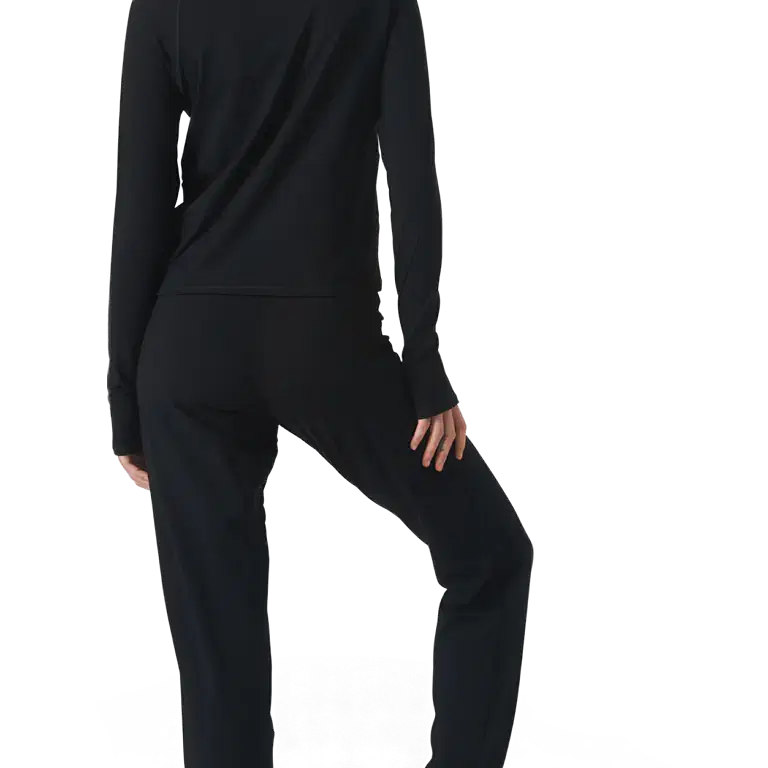 Tempsdanse Axelle Silhouette Noir Schwarzes Langarm Tanzshirt Mit Tanzmotiv 02