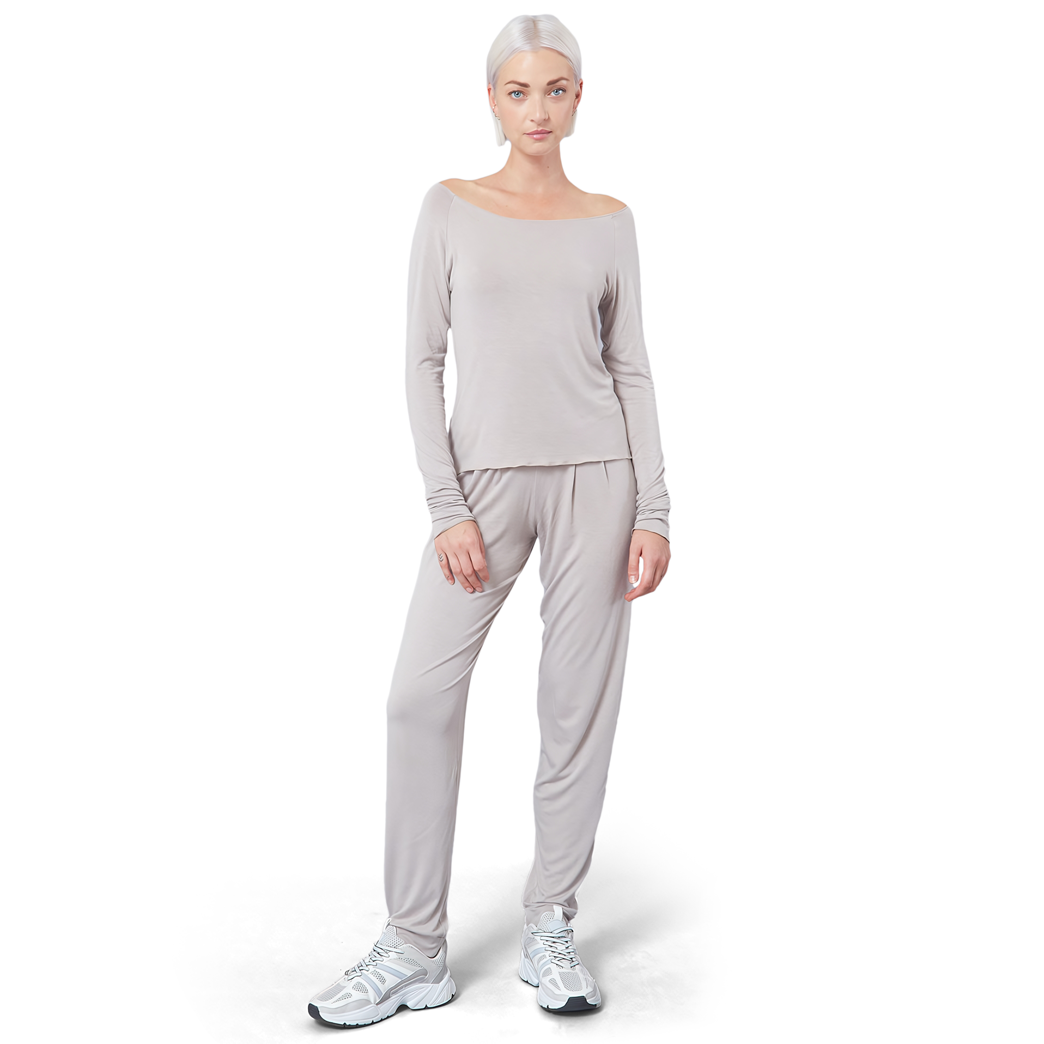 Tempsdanse Balboa Latte Bundfaltenhose Fuers Tanz Training Beige 04