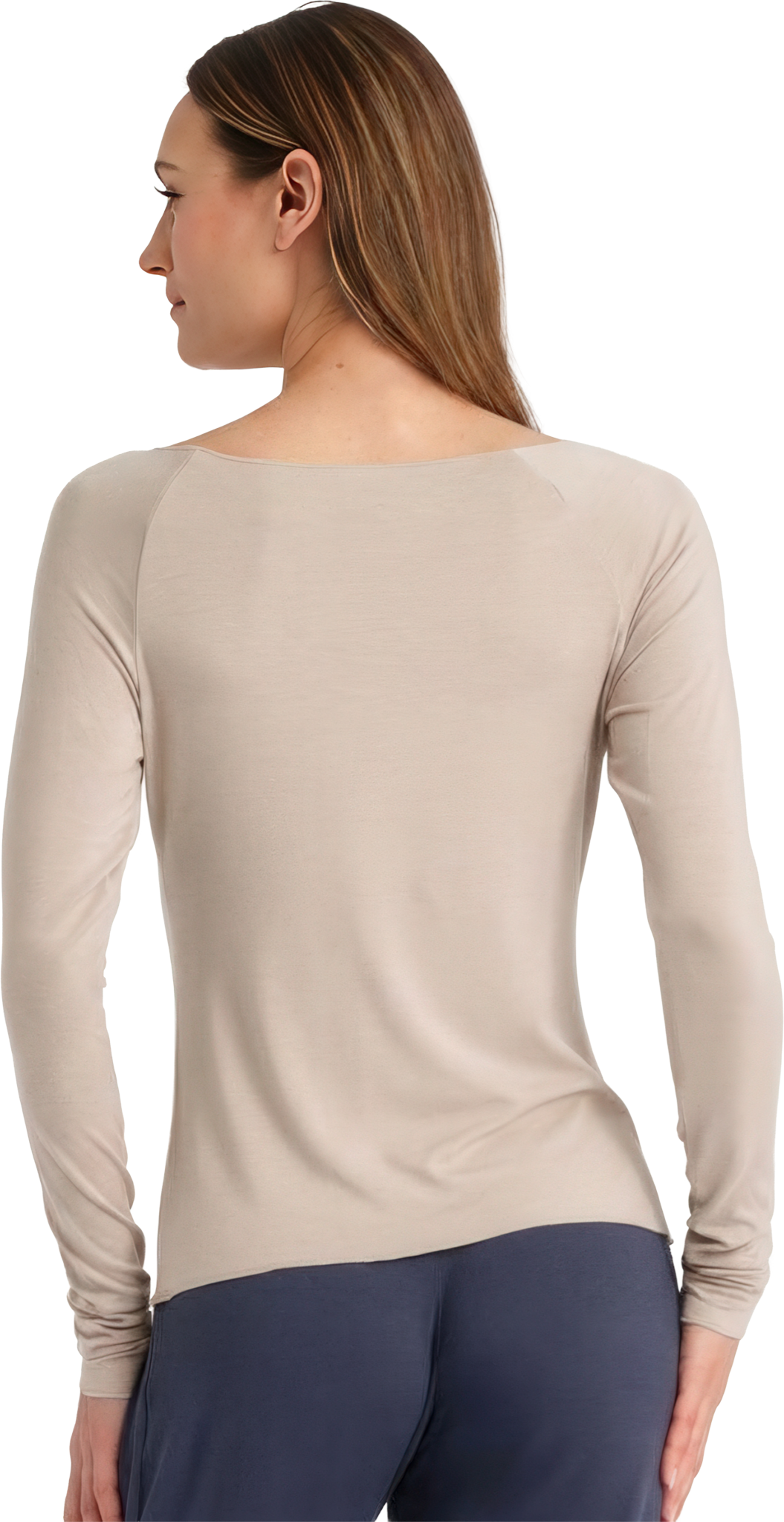 Tempsdanse Baltik Latte Bambus Tanztop Mit Raglan Aermeln Beige 113581 02