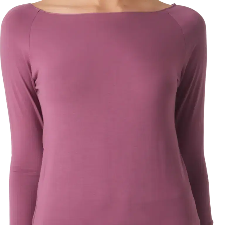 Tempsdanse Baltik Mauve Lila Langarm Tanz Shirt Aus Viskose 01