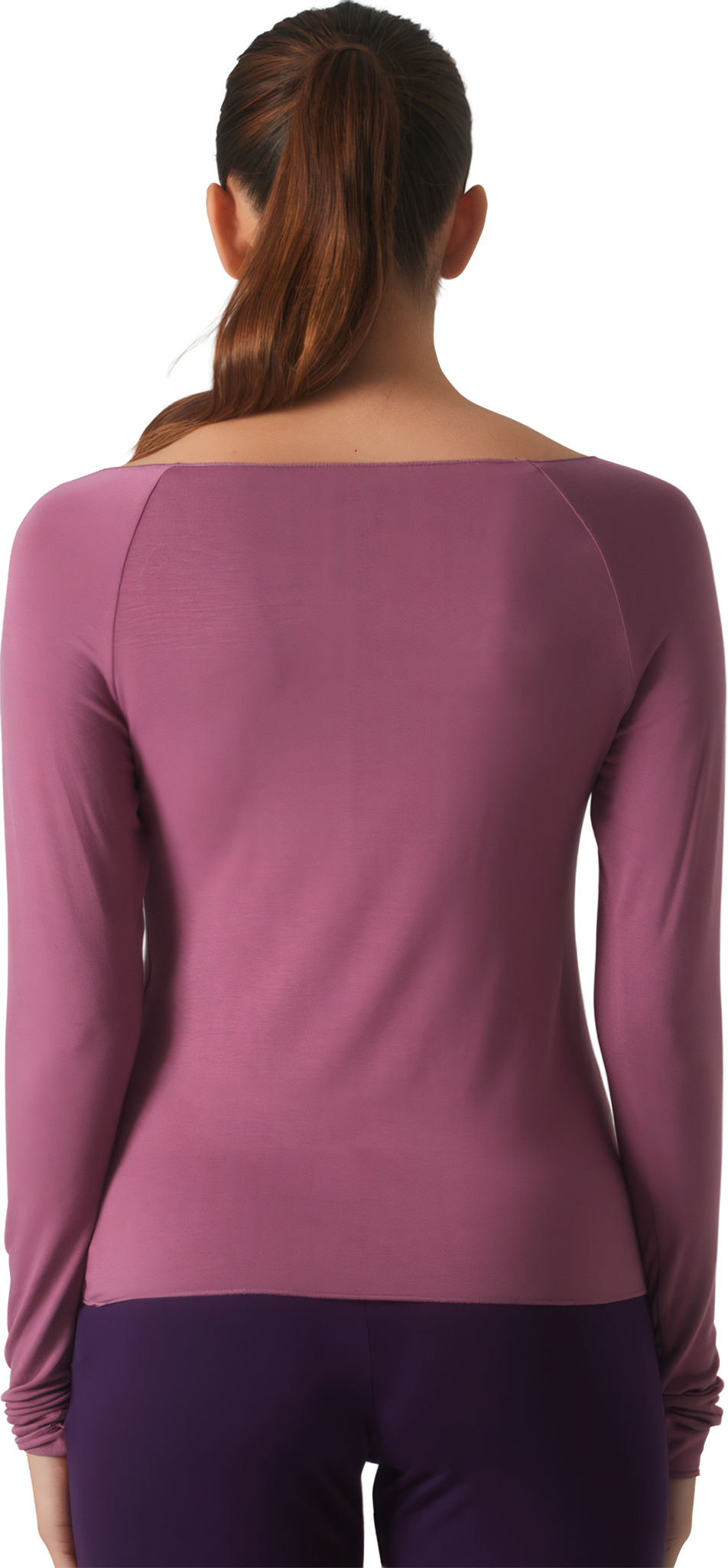 Tempsdanse Baltik Mauve Lila Langarm Tanz Shirt Aus Viskose 02