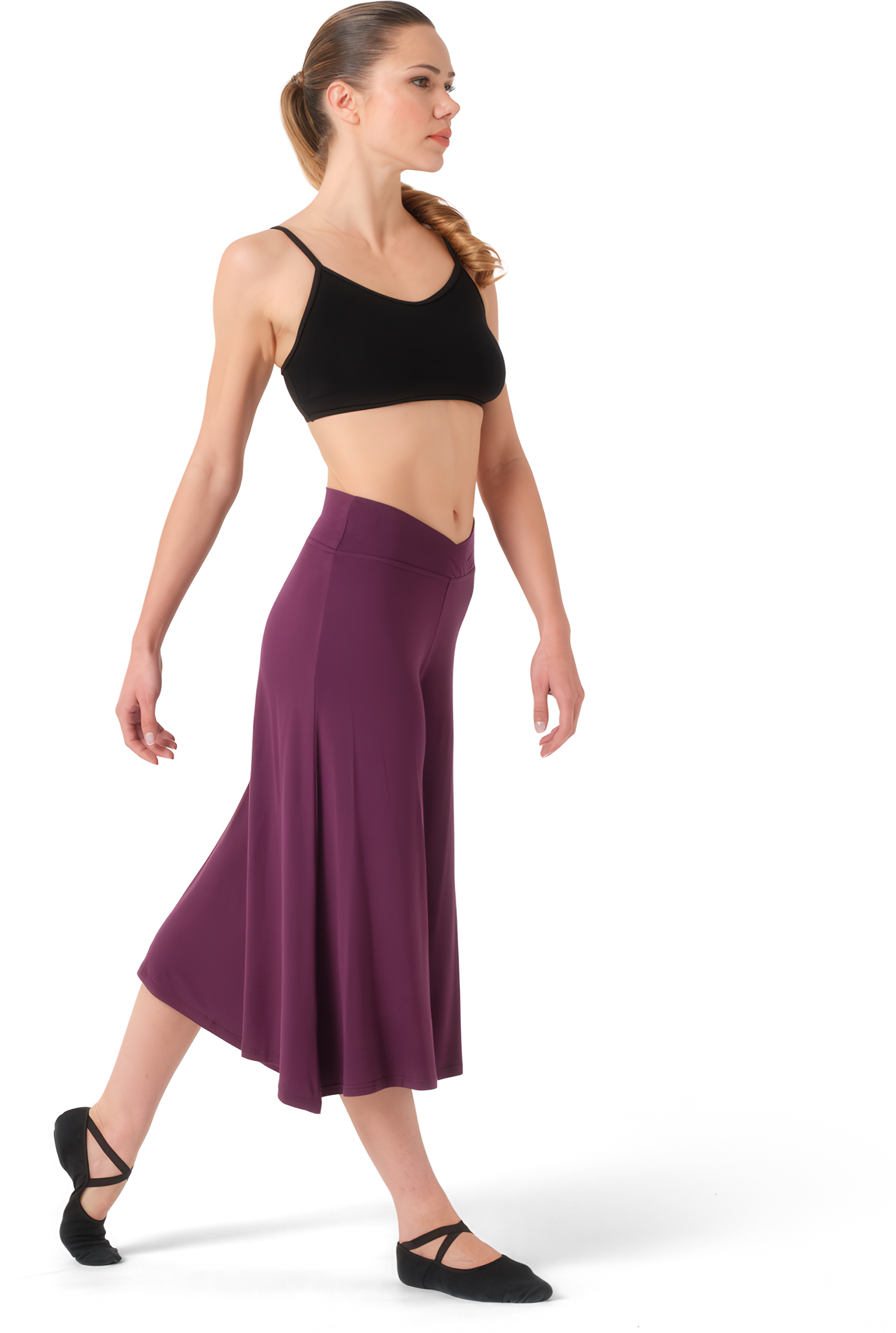 Tempsdanse Banskia Black Cherry Tanz Hosenrock Aus Bambus Viskose 111932 01